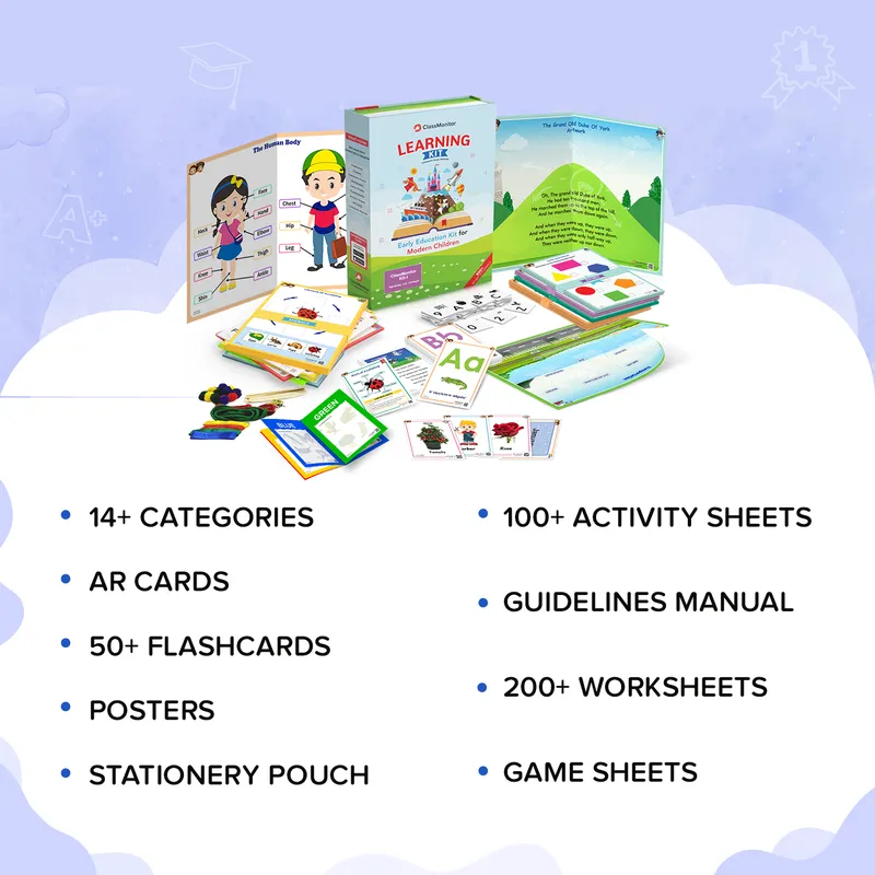 KG1 Learning Kit with 300  Activities