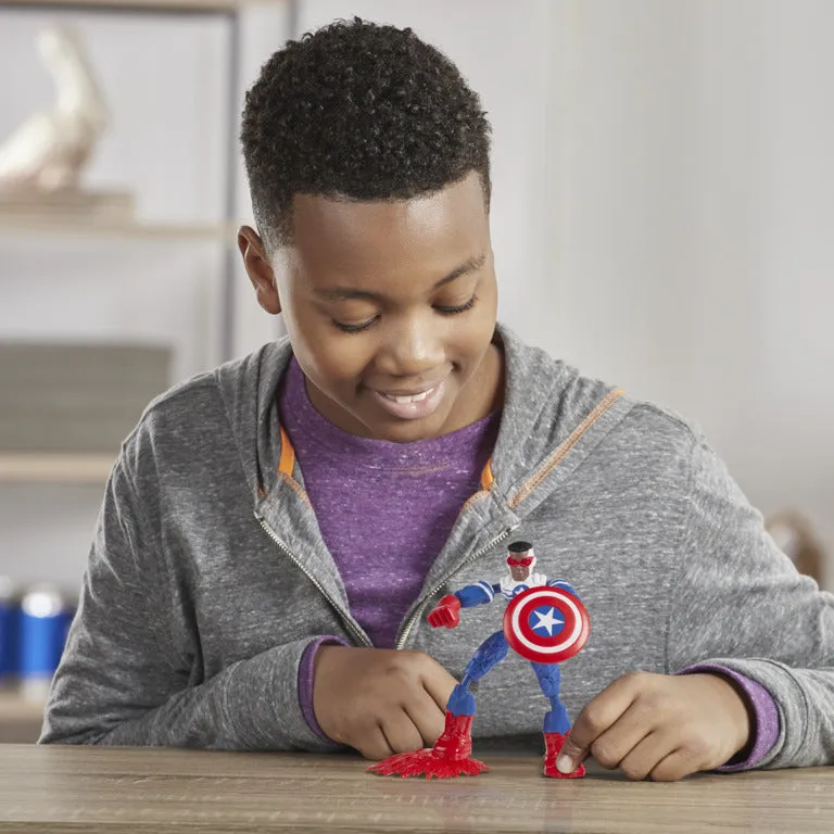 Marvel Avengers Bend And Flex Figure Captain America (Sam Wilson)