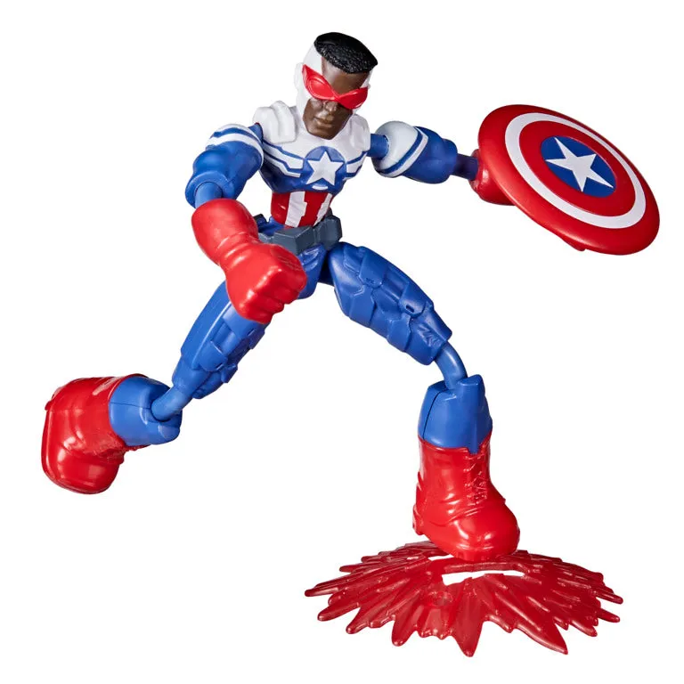 Marvel Avengers Bend And Flex Figure Captain America (Sam Wilson)